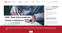 Desktop Screenshot of kuke.com.pl
